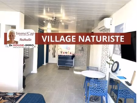 baisse de prix - immo ' cap - au village naturiste - au 2è etage a heliopolis e - tres gra