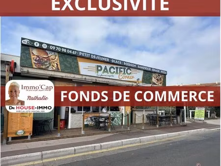 en exclusivite avec nathalie immo'cap a richelieu ouest - fonds de commerce restauration r