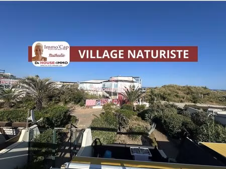 immo ' cap - villa au village naturiste sur port nature 1 - 1 chambre - orientee sud/est -