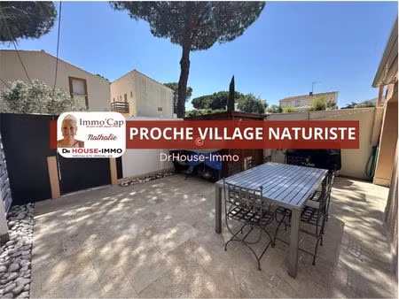 pinede - maison 2 chambres - climatisation - parking - renovee - proche village naturiste 