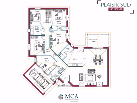 vente maison 7 pièces 146 m² saint-savin (33920)