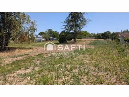 vente terrain 860 m² gironde-sur-dropt (33190)