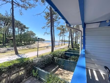 appartement vue lac avec piscine à soustons-plage