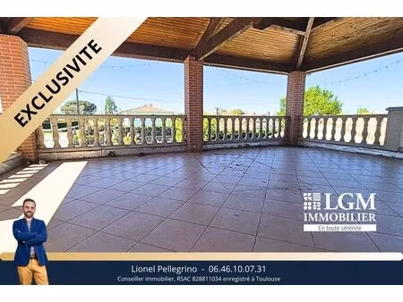 fonsorbes  centre ville  maison 5 pièces sur 610 m2 de terrain