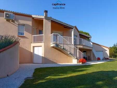 propriete à vendre 6 pièces penne d'agenais (47) maison de 175m2 habitables + sous-sol sur