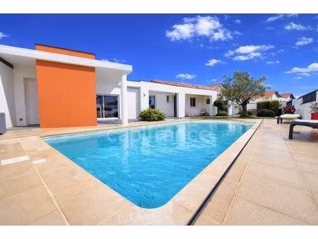 maison de plain pied à vendre 5 pièces saint georges de didonne (17) - piscine - garage