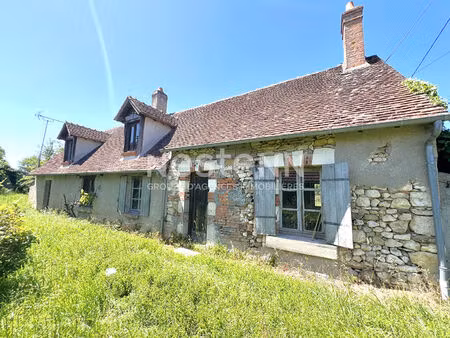 longere avec potentiel à vendre 2 chambres et teerain en campagne proche chabris (indre 36