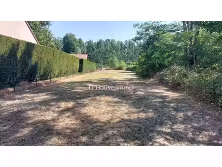 terrain constructible de 1 300 m² à vendœuvres (36) - aux portes du parc naturel de la bre