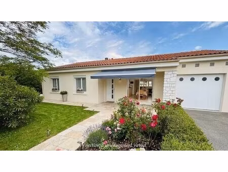 famille maison - 4 chambres  102 m² habitables avec garage et appentis  et jardin sur un..