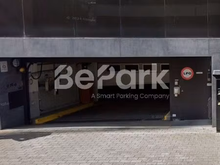 parking à louer à gachard 79 ixelles (vbe38117)