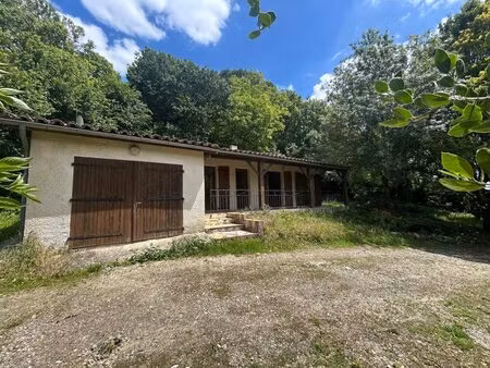 maison de plain pied sur parcelle arborée proche du centre de lectoure