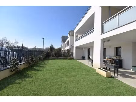 appartement d’exception de plain-pied – résidence récente 2024 – terrasse et jardin