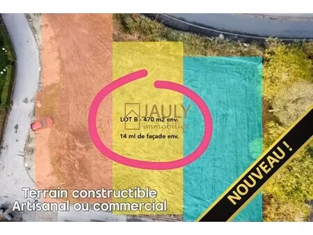 vente terrain meaux 77100 470m²