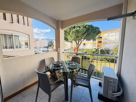 location appartement 2 pièces 24m2 argelès-sur-mer (66700) - 600 € - surface privée