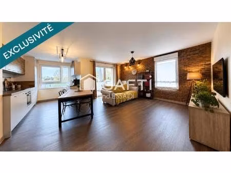 t4 récent 2021 lumineux avec balcon + garage possible - 10 min métro valmy / gorge de loup