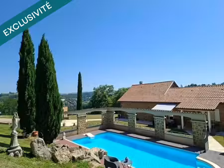 vente maison 8 pièces 230 m² à valzergues (12220)  455 000 €