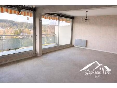 appartement t3 de 88 m² avec balcon  garage et cave – ussel