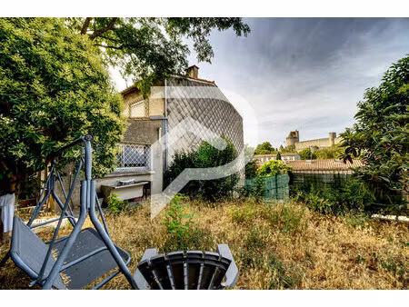 maison de ville 3 faces avec jardin ? vue imprenable sur la cité de carcassonne