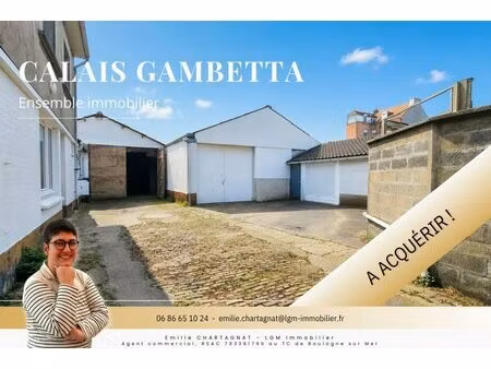 ? ensemble immobilier rare – habitation  locatif et activité – calais centre