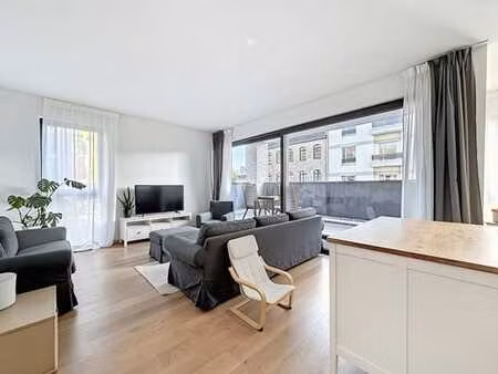 bois de la cambre : superbe appartement neuf + terrasse