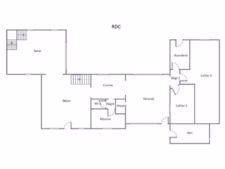 maison au calme de 174 m2 sur une parcelle de 950 m2 !!