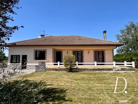maison de plain-pied - beaux volumes