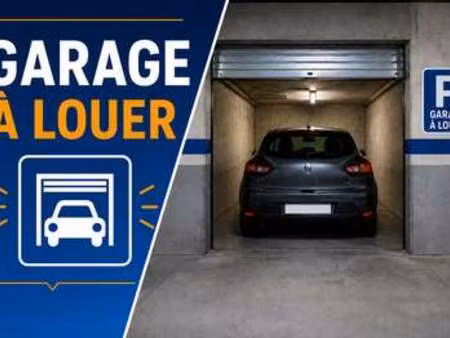 location garage box et parking à vertou (44120) : à louer / 14m² vertou