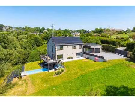 superbe villa passive à olne avec piscine