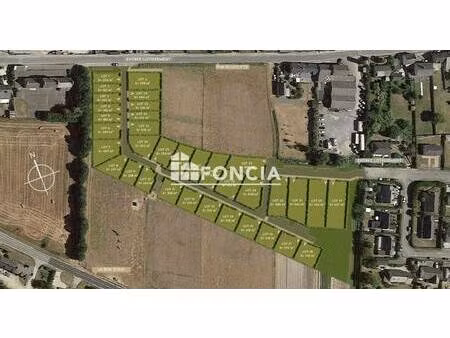 terrain constructible viabilisé à vendre