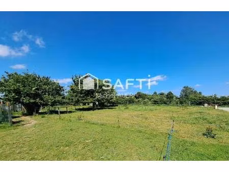 terrain constructible viabilisé à vendre