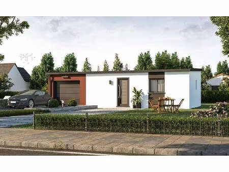terrain avec maison neuve à vendre