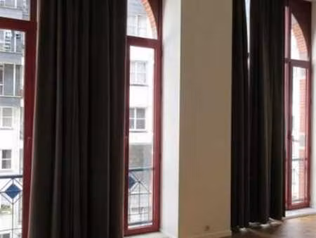quartier des squares  quartier eu! superbe duplex non meuble
