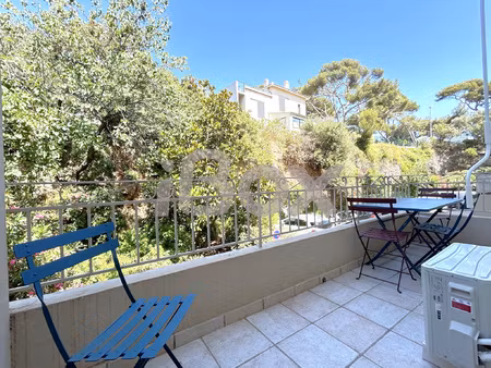 sanary portissol studio terrasse parking calme absolu