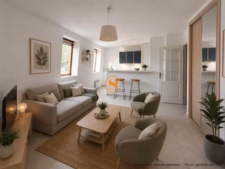 vente appartement 1 pièce 28 m² à coye-la-forêt (60580)  120 000 €