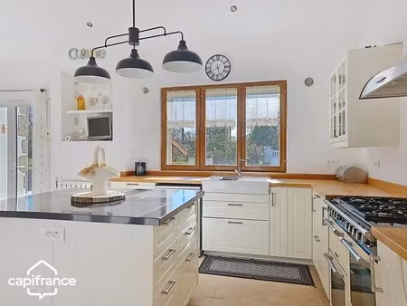 maison familiale 131 m² – 4 chambres + bureau – vie de plain-pied – jardin 620 m² – la...