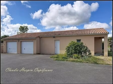 maison à vendre 5 pièces chiche (79) plain pied 127.5 m² garage double - terrain environ..