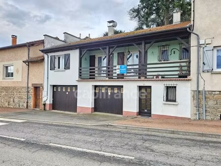 maison à vendre 4 pièces 3 chambres avec garages et jardin panissieres (42)