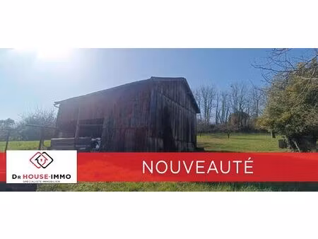 terrain non constructible avec séchoir a tabac