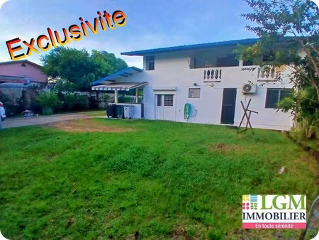 matoury - maison t4 avec t2 independant