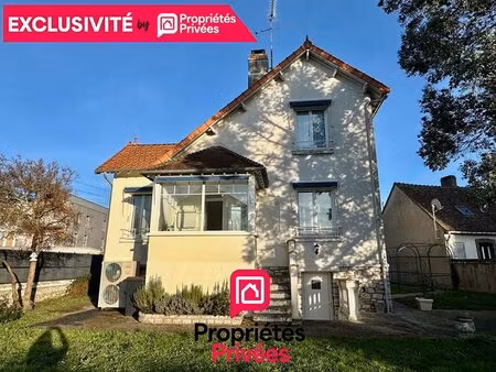 a vendre maison de ville 91 m2 - 2 chambres  sous-sol  jardin et terrasse  spa