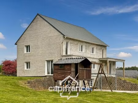 maison ossature bois 180 m² 5 chambres au sourn – proche pontivy (56)