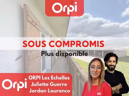 vente appartement 4 pièces 61 m² à les echelles (73360)  128 000 €