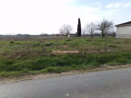 terrain à bâtir avec cu
