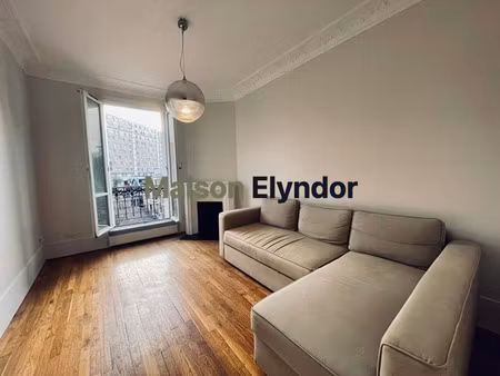 t2 meublé 36 m² – porte de clichy – paris 17ᵉ