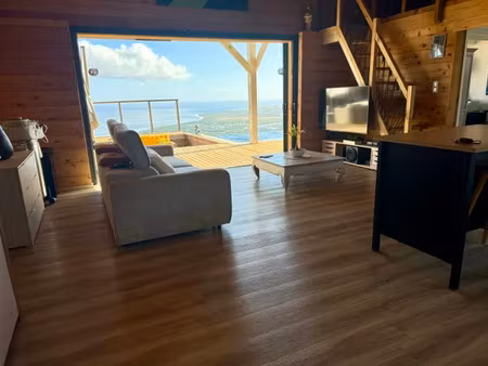 magnifique villa vu mer avec chalet indépendant