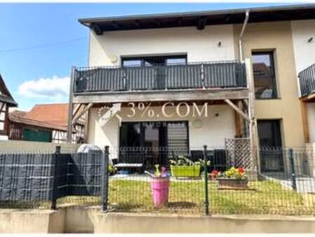 vente appartement 4 pièces à eckwersheim (67550) : à vendre 4 pièces / 78m² eckwersheim