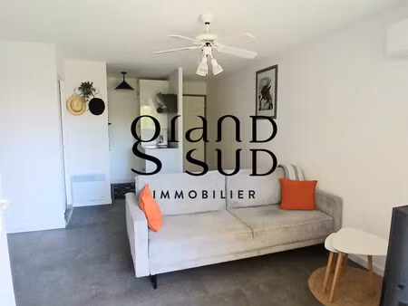 appartement 2 pieces- terrasse- garage- seaquarium