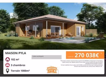 maison 4 pièces 102 m²