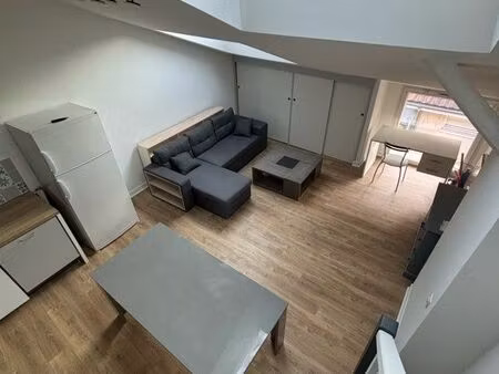 t3 duplex meublé avec mezzanine