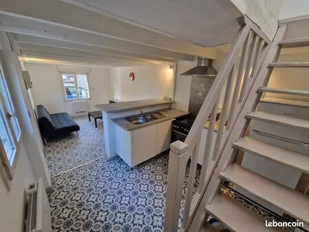 maison meublée avec cour privative
